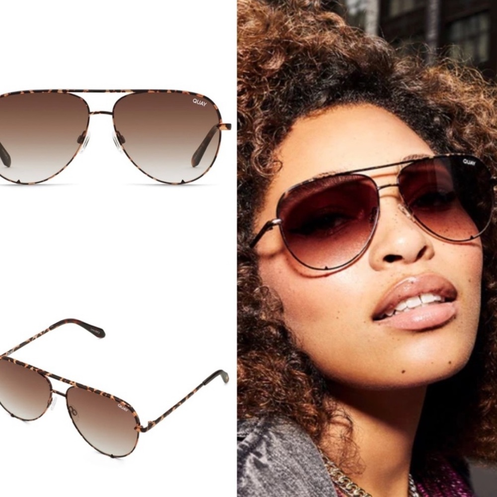 Limited edition high key QUAY sunglasses